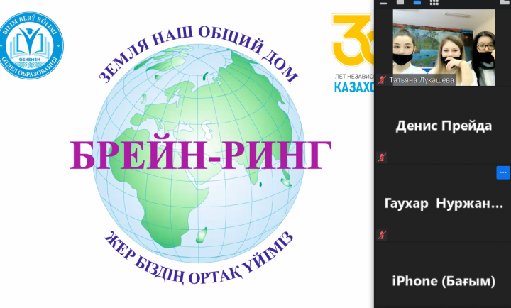 Поздравлением победителей городского конкурса "Земля наш общий дом"