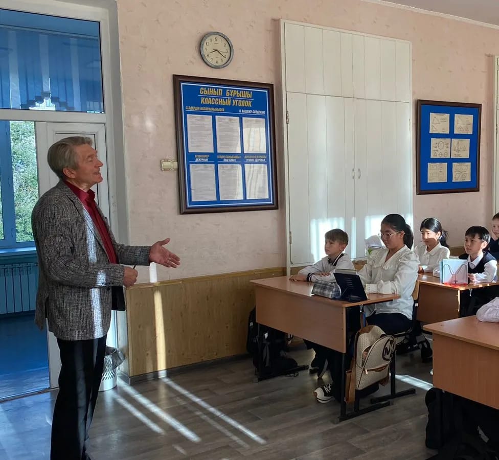 Встреча с Цыгановым Анатолием Павловичем – кандидатом биологических наук, ассоциированным профессором РАМ.