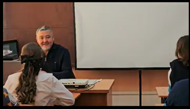 Встреча с бывшим сотрудником антикоррупционной службы, Бекбау Нурболатом Бекбауовичем