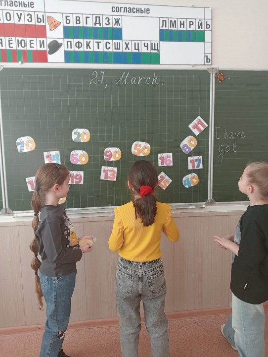 Учащиеся 2 "А" класса практиковались в знаниях английского языка